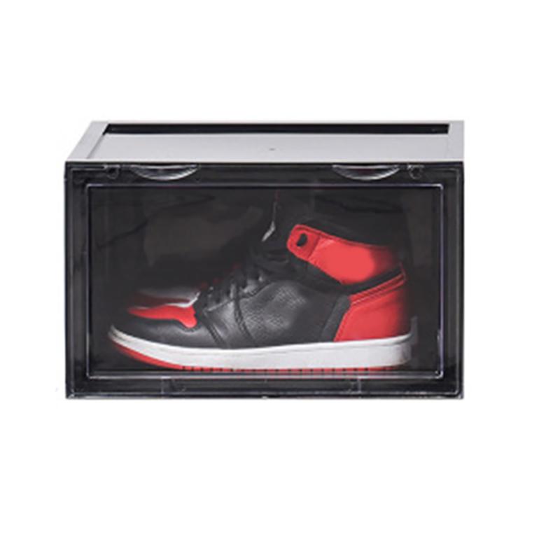 Sneaker Shoe Box Acrylic Display Shoes Storage Case Organizers Stackable Foldable LKS99 Clothing & Wardrobe