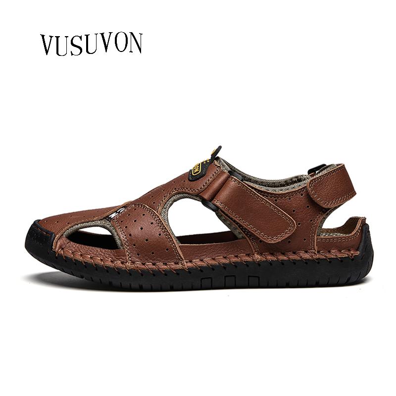 Sandals Arrival Men Leather Shoes 2021 Summer Fashion Design Breathable Natural Cow Casual Beach Walking Flats, Black
Sandals Arrival Men Leather Shoes 2021 Summer Fashion Design Breathable Natural Cow Casual Beach Walking Flats, Black