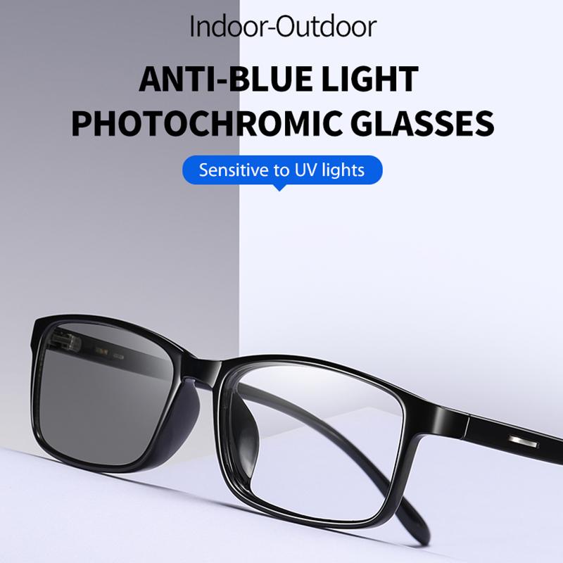 Sunglasses Pochromic Glasses Female Male Square Blue Light Blocking Women Men Optical Frame Computer Gaming Eyewear UV400
Sunglasses Pochromic Glasses Female Male Square Blue Light Blocking Women Men Optical Frame Computer Gaming Eyewear UV400