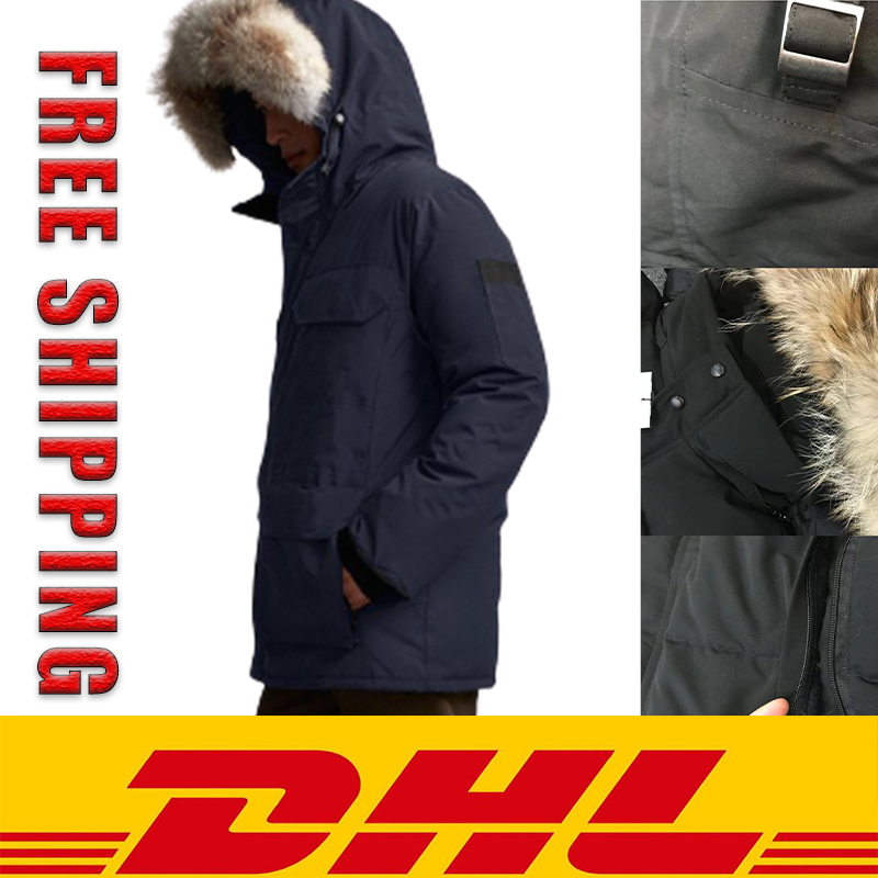 DHL Freeshiping Winter Parka Outerwear Mens Real Wolf Fur Hooded Canada Down Jacket Top Quality Coats Hiver Doudoune 90% White Down Coat, As pic
DHL Freeshiping Winter Parka Outerwear Mens Real Wolf Fur Hooded Canada Down Jacket Top Quality Coats Hiver Doudoune 90% White Down Coat, As pic