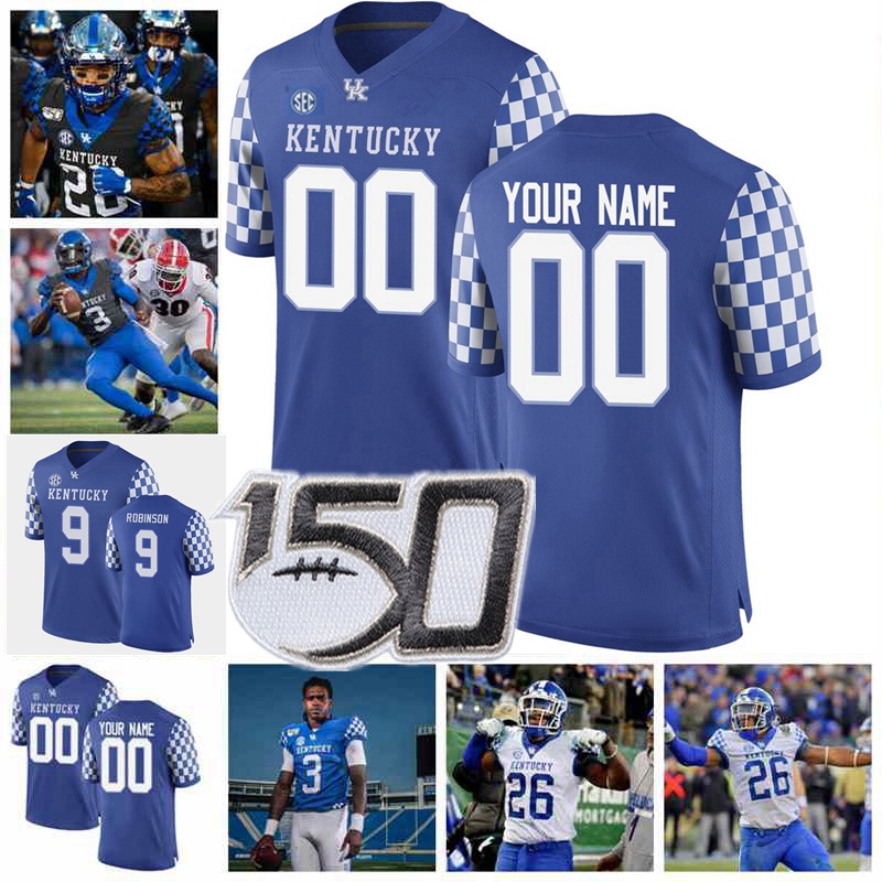 NCAA Men Custom Kentucky Wildcats College Football Jerseys Davonte Robinson Jersey Kelvin Joseph Brandin Echols Lynn Bowden Josh Allen Kavos, Black
NCAA Men Custom Kentucky Wildcats College Football Jerseys Davonte Robinson Jersey Kelvin Joseph Brandin Echols Lynn Bowden Josh Allen Kavos, Black