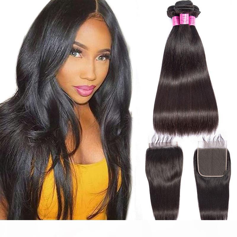 Malaysian Human Hair Extensions 3 Bundles With 6X6 Lace Closure Straight Bundles With Six By Six Closure Natural Color 8-30inch, Black;brown
Malaysian Human Hair Extensions 3 Bundles With 6X6 Lace Closure Straight Bundles With Six By Six Closure Natural Color 8-30inch, Black;brown