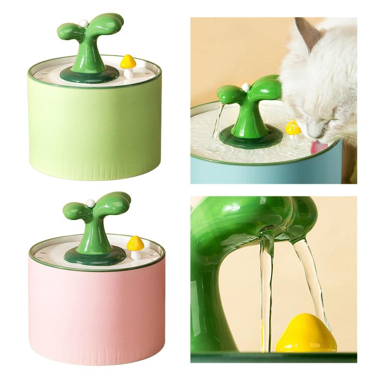 Cat Bowls & Feeders 1L Electric Ceramic Drinking Water Fountain For Cats Dogs Bowl Automatic Dispenser
Cat Bowls & Feeders 1L Electric Ceramic Drinking Water Fountain For Cats Dogs Bowl Automatic Dispenser