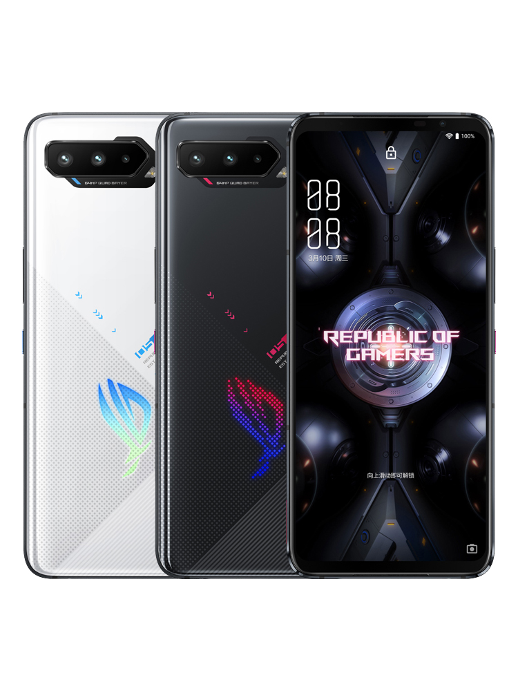 Original ASUS ROG 5 5G Mobile Phone Game 12GB RAM 128GB 256GB ROM Snapdragon 888 64.0MP 6000mAh Android 6.78" AMOLED Full Screen Fingerprint ID F