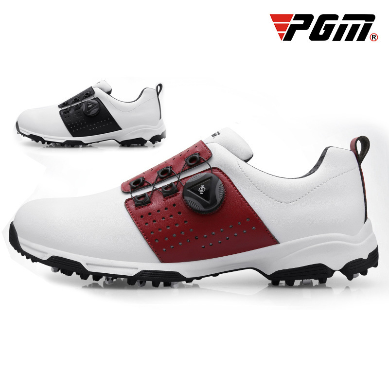 Golf shoes Pgm Shoes Men Waterproof Breathing Antislip Sneakers Male Rotating Shoemakers Nail Spiked Trainers 0908, Grey
Golf shoes Pgm Shoes Men Waterproof Breathing Antislip Sneakers Male Rotating Shoemakers Nail Spiked Trainers 0908, Grey