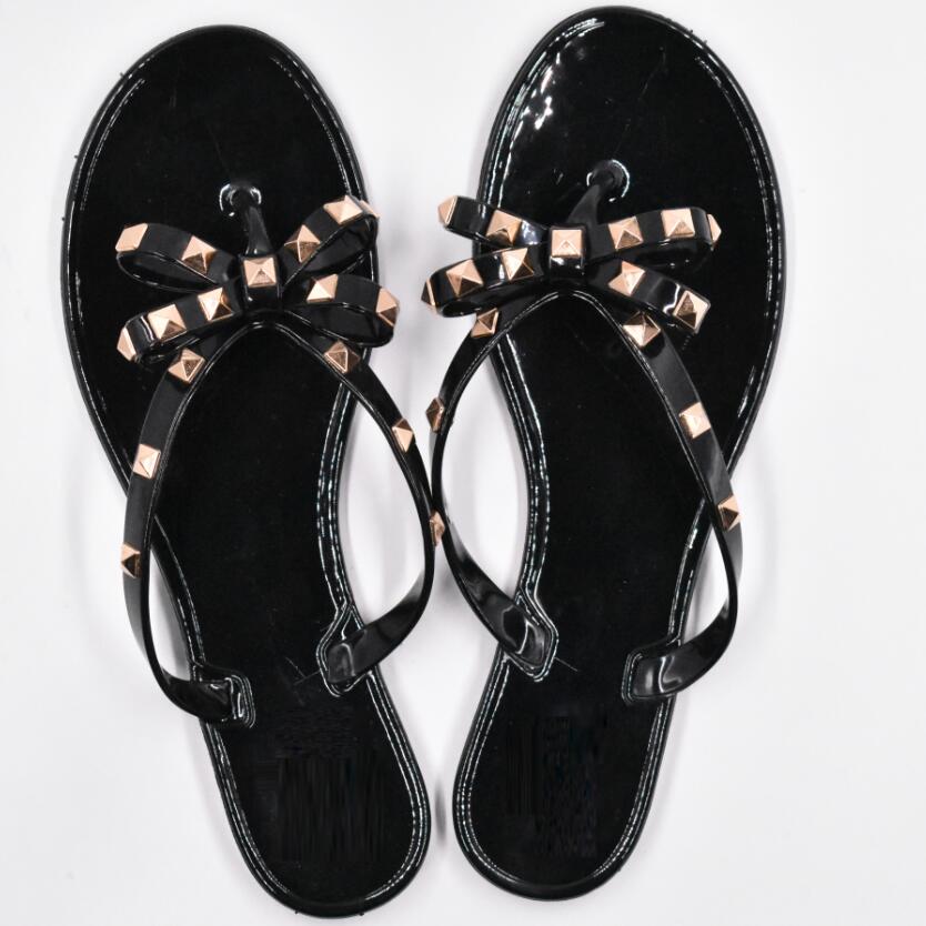 Hot 2019 Fashion Woman Flip Flops Summer Shoes Cool Beach Rivets big bow flat sandals Brand jelly shoes sandals girls size 36-41 sdsdghsahg, Black
Hot 2019 Fashion Woman Flip Flops Summer Shoes Cool Beach Rivets big bow flat sandals Brand jelly shoes sandals girls size 36-41 sdsdghsahg, Black