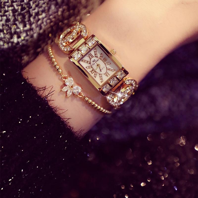 Rectangular Women's Quartz Watch Waterproof Fashion Chain Watches Space Strap Inlaid High Imitation Rhinestones Relogio Feminino Wristwatche, 0969-1
Rectangular Women's Quartz Watch Waterproof Fashion Chain Watches Space Strap Inlaid High Imitation Rhinestones Relogio Feminino Wristwatche, 0969-1