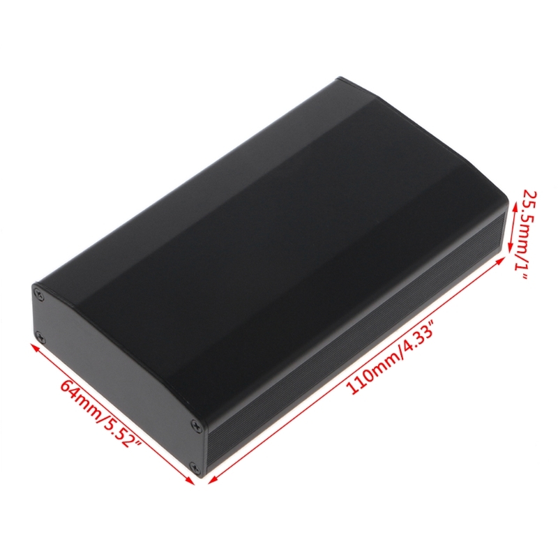 110X64X25.5 Mm Diy Aluminium Housing Case Electronic Project Pcb Instrument Box