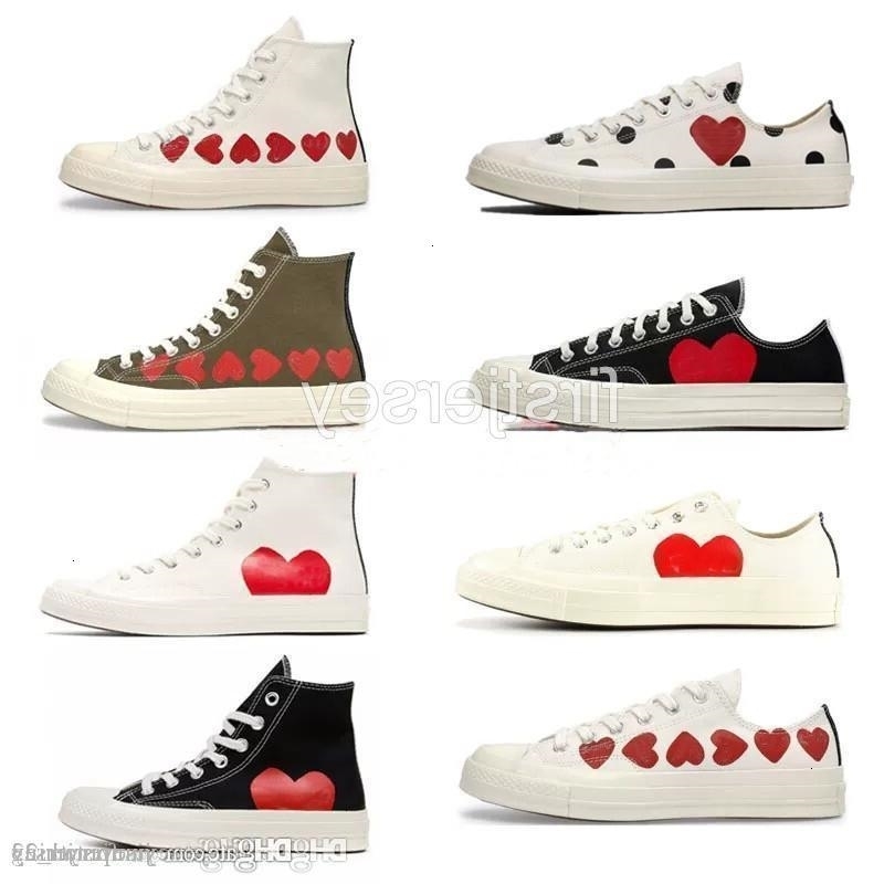 1970s Big Eyes Play Chuck 70 Canvas Shoes Multi Heart 70s Hi Classic 1970 Jointly Name Skateboard Trainers Casual Sport Sneakers T W, 19
1970s Big Eyes Play Chuck 70 Canvas Shoes Multi Heart 70s Hi Classic 1970 Jointly Name Skateboard Trainers Casual Sport Sneakers T W, 19