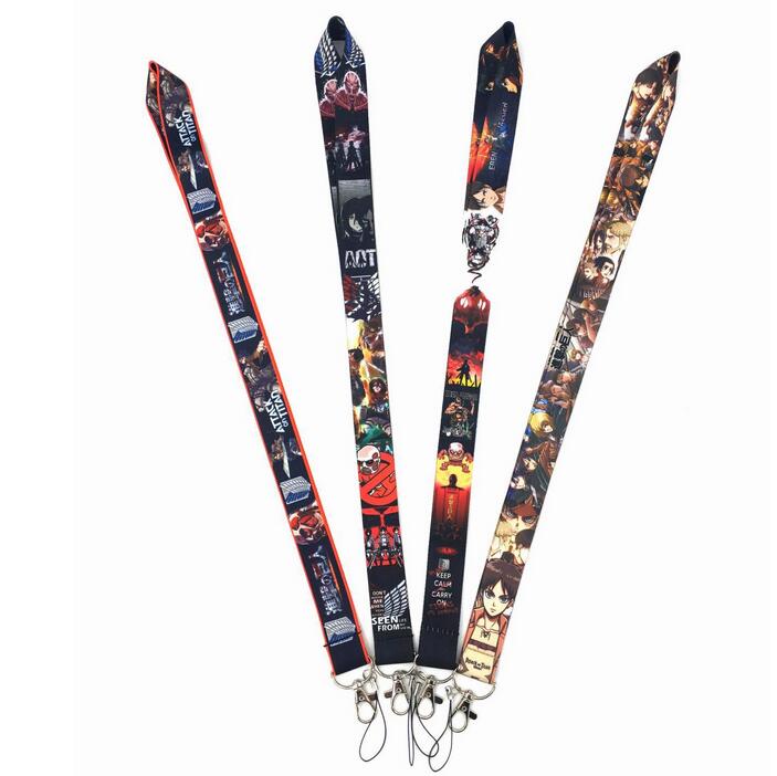 Classic Japanese Anime Attack on Titan Comics lanyard Straps Car Keychain Handbags ID Card Pass Mobile Phone Key Ring Badge Holder Jewelry Gifts
Classic Japanese Anime Attack on Titan Comics lanyard Straps Car Keychain Handbags ID Card Pass Mobile Phone Key Ring Badge Holder Jewelry Gifts