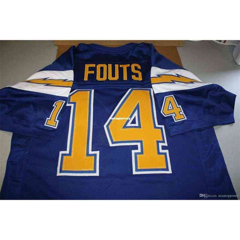 Cheap Retro #14 DAN FOUTS CUSTOM MITCHELL & NESS Jersey bule Stitching men's Football Jerseys College NCAA, Blue
Cheap Retro #14 DAN FOUTS CUSTOM MITCHELL & NESS Jersey bule Stitching men's Football Jerseys College NCAA, Blue