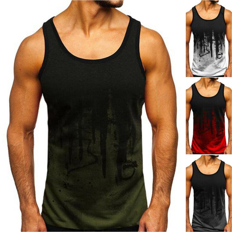 Men's Tank Tops Men Summer Sleeveless Vest T Shirt Loose Tee Casual Crew Neck Sport Gym Top, White
Men's Tank Tops Men Summer Sleeveless Vest T Shirt Loose Tee Casual Crew Neck Sport Gym Top, White