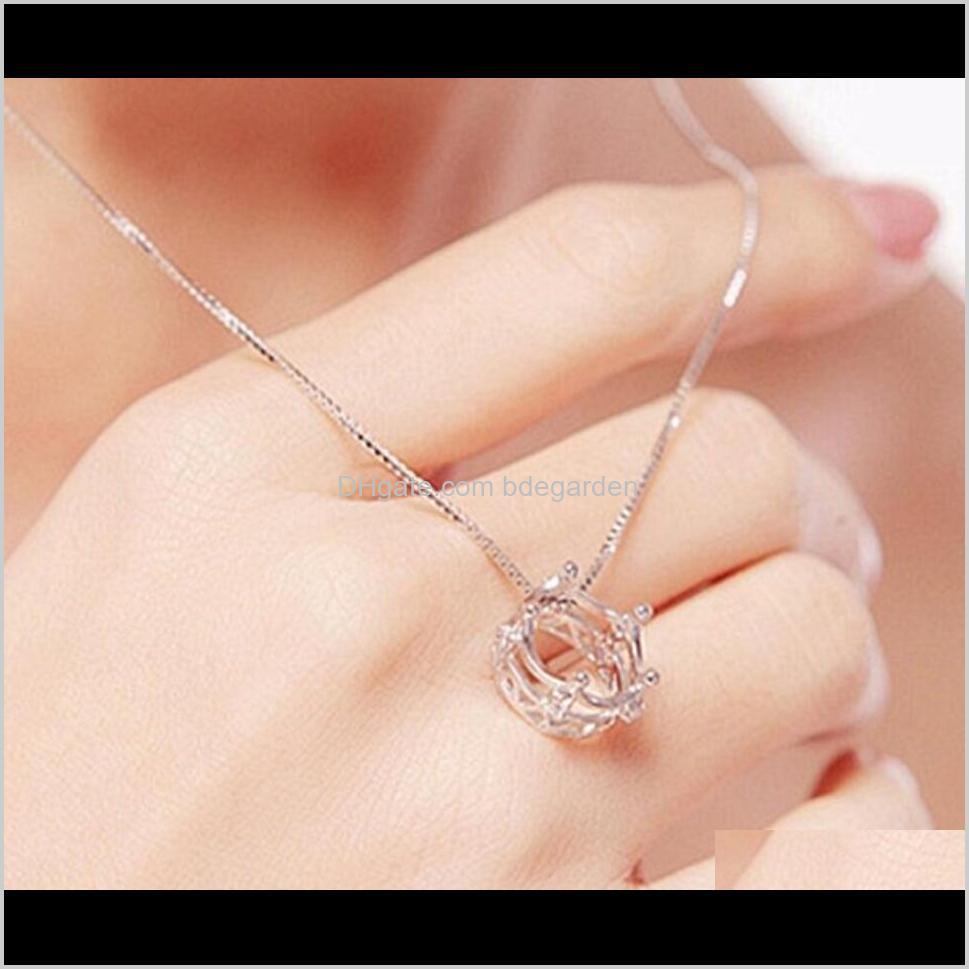 Necklaces & Pendants Drop Delivery 2021 Princess Pendant High Quality Swiss Women Crystal Jewelry Box Chain Crown Necklace Ps1117 F6Rto
Necklaces & Pendants Drop Delivery 2021 Princess Pendant High Quality Swiss Women Crystal Jewelry Box Chain Crown Necklace Ps1117 F6Rto