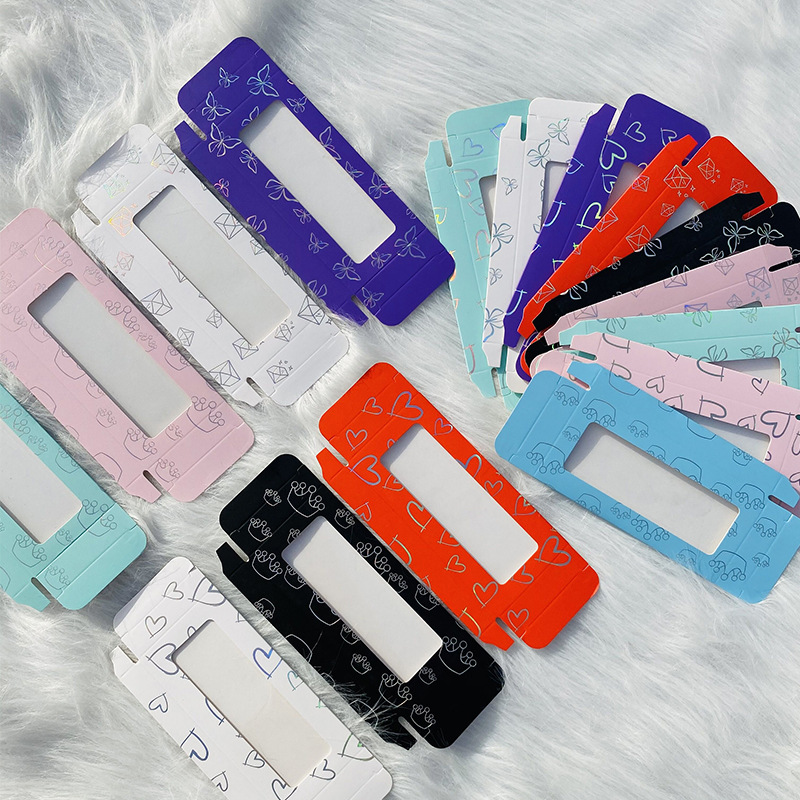 Wholesale Love Heart empty soft paper boxes for 100% real mink lashes 15-27mm packaging eyelashes vendor
Wholesale Love Heart empty soft paper boxes for 100% real mink lashes 15-27mm packaging eyelashes vendor