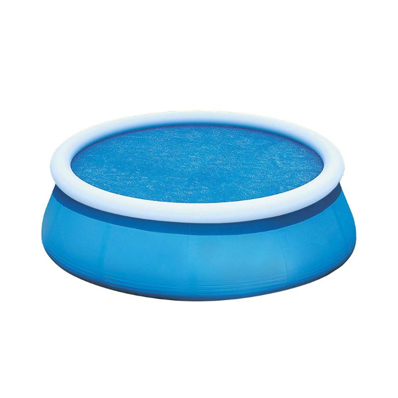 Pool & Accessories 8ft Round Cover Protector Foot Above Ground Blue Protection Swimming 240x240cm Big Size Outdoor
