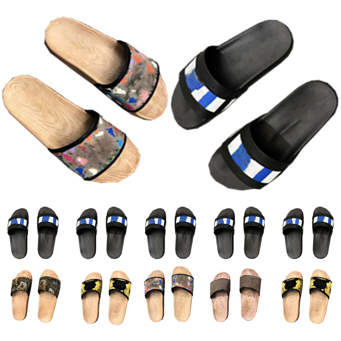 Slipper Men Sandals Luxurys Designers Shoes Women Scuffs Flat Slides Flip Flops Paris Summer Beach Sexy Embroidered Leather Slippers with Box, Black
Slipper Men Sandals Luxurys Designers Shoes Women Scuffs Flat Slides Flip Flops Paris Summer Beach Sexy Embroidered Leather Slippers with Box, Black