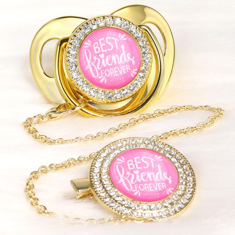 Pacifiers# Baby Luxury Pacifier Beads Bling For With Chain Clip Born BPA Free Dummy Soother Essentials Shower Gift Chupetero
Pacifiers# Baby Luxury Pacifier Beads Bling For With Chain Clip Born BPA Free Dummy Soother Essentials Shower Gift Chupetero