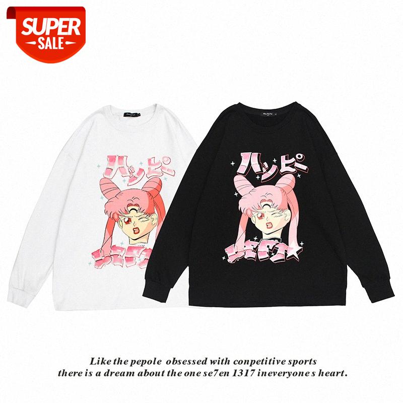 Collarless men and women couples wild style youth printing round neck long sleeve pullover sweater #e881, Black
Collarless men and women couples wild style youth printing round neck long sleeve pullover sweater #e881, Black