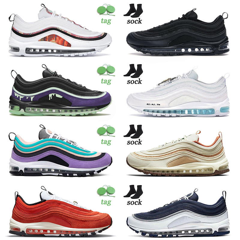Authentic 2021 Top Quality Running Sports Shoes NIK Air Max 97 Triple Black Halloween Cowboys Fan Airmax 97s First Use Undefeated Trainers Sneakers Eur 36-45, C60 cherry picnic 36-40
Authentic 2021 Top Quality Running Sports Shoes NIK Air Max 97 Triple Black Halloween Cowboys Fan Airmax 97s First Use Undefeated Trainers Sneakers Eur 36-45, C60 cherry picnic 36-40