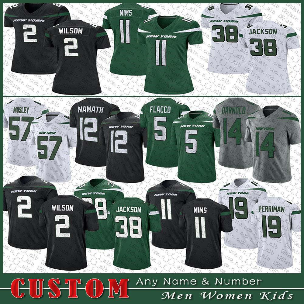 2 Zach Wilson Football Jersey 38 Lamar Jackson 77 Mekhi Becton 57 C.J. Mosley 20 Marcus Maye 11 Denzel Mims 26 Tevin Coleman 24 Revis Custom, Black;red
2 Zach Wilson Football Jersey 38 Lamar Jackson 77 Mekhi Becton 57 C.J. Mosley 20 Marcus Maye 11 Denzel Mims 26 Tevin Coleman 24 Revis Custom, Black;red
