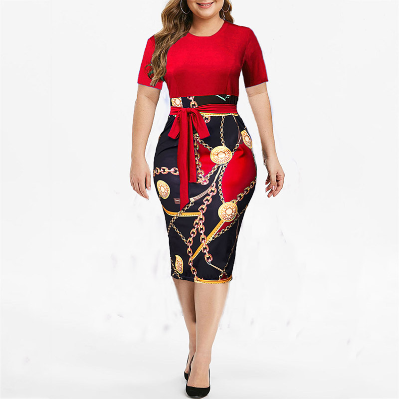 2021vintage print plus size knee-length dress womens summer short sleeve midi elegant dresses summer high waist robe 2021, Black;gray
2021vintage print plus size knee-length dress womens summer short sleeve midi elegant dresses summer high waist robe 2021, Black;gray