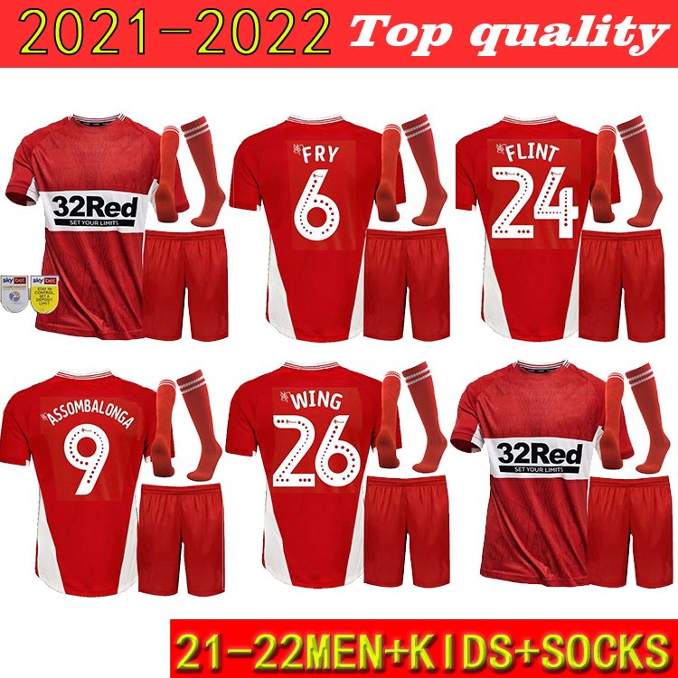 21 22 Kits full sets MIDDleSBRouGH Soccer Jerseys 2021 Ashley Michael Fletcher 11 FLINT 24 WING 26 ASSOMBALONGA Men Kids football shirts+Socks, Black
21 22 Kits full sets MIDDleSBRouGH Soccer Jerseys 2021 Ashley Michael Fletcher 11 FLINT 24 WING 26 ASSOMBALONGA Men Kids football shirts+Socks, Black