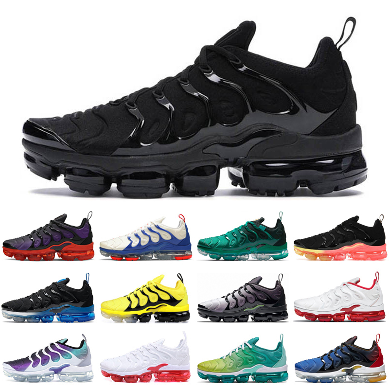 Tn Plus Running Shoes For Men Women Triple Black White Red Cherry Fresh Voltage Purple Pinks Barely Volt mens trainers sport sneakers size 36-47
Tn Plus Running Shoes For Men Women Triple Black White Red Cherry Fresh Voltage Purple Pinks Barely Volt mens trainers sport sneakers size 36-47