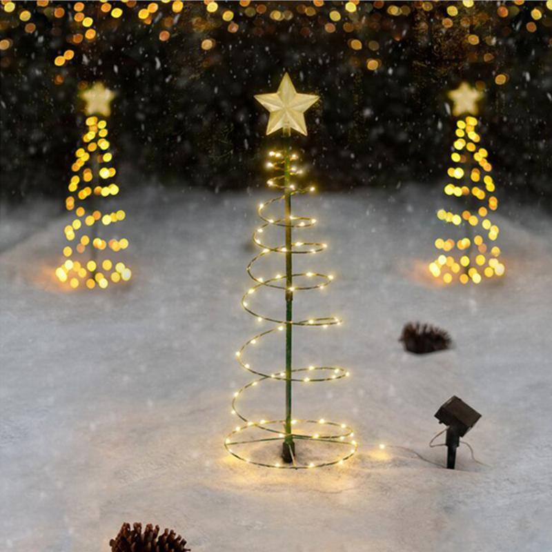Night Lights Solar Star Christmas Tree Light 50CM LED Folding Tube Spiral Tower RGB Lamps Xmas Holiday Party Courtyard Lighting Decor
Night Lights Solar Star Christmas Tree Light 50CM LED Folding Tube Spiral Tower RGB Lamps Xmas Holiday Party Courtyard Lighting Decor