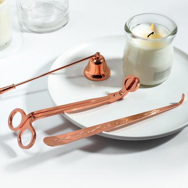 Candle Accessory Gift Pack 3 in 1 Set stainless steel Candles Bell Snuffers Wick Trimmer Wicks Dipper Vintage Home Deco
Candle Accessory Gift Pack 3 in 1 Set stainless steel Candles Bell Snuffers Wick Trimmer Wicks Dipper Vintage Home Deco