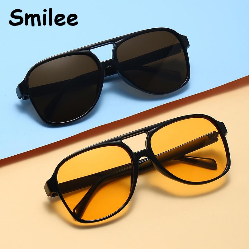 Sunglasses 2022 Fashion Trend Yellow Lens Women Double Bridge BIg Frame Pilot Sun Glasses Men Driving Eyewear UV400
Sunglasses 2022 Fashion Trend Yellow Lens Women Double Bridge BIg Frame Pilot Sun Glasses Men Driving Eyewear UV400