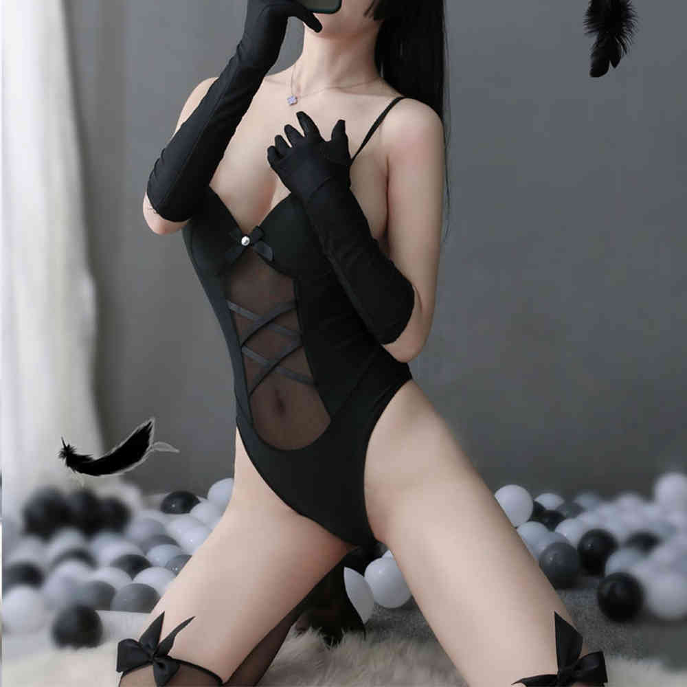 Adult Women Anime Cosplay Sexy Bunny Girls Bodysuit Black Cute Kawaii Rabbit Ears Costume Hot Role Play Apparel, A11019
Adult Women Anime Cosplay Sexy Bunny Girls Bodysuit Black Cute Kawaii Rabbit Ears Costume Hot Role Play Apparel, A11019