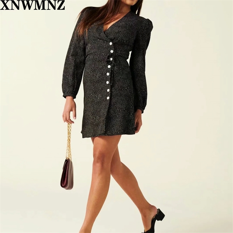 WM women waisted wrap-over cut Black Crayon Dot Print Dress Chiffon vestidos Vintage Gabinette dress -Chic 210520
WM women waisted wrap-over cut Black Crayon Dot Print Dress Chiffon vestidos Vintage Gabinette dress -Chic 210520