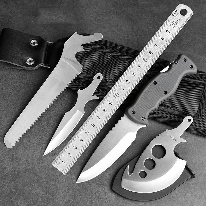 Camping Hunting Knife Fixed Straight Blade Outdoor Survival Tactical Hiking Knives for Self-defense EDC Tools Cold Steel Tool Set
Camping Hunting Knife Fixed Straight Blade Outdoor Survival Tactical Hiking Knives for Self-defense EDC Tools Cold Steel Tool Set