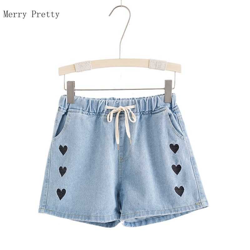 Blue Women Denim Shorts Summer High Waist Mini Straight Short Cartoon Heart Embroidery Pockets Korean Ladies Bottoms 210526
Blue Women Denim Shorts Summer High Waist Mini Straight Short Cartoon Heart Embroidery Pockets Korean Ladies Bottoms 210526