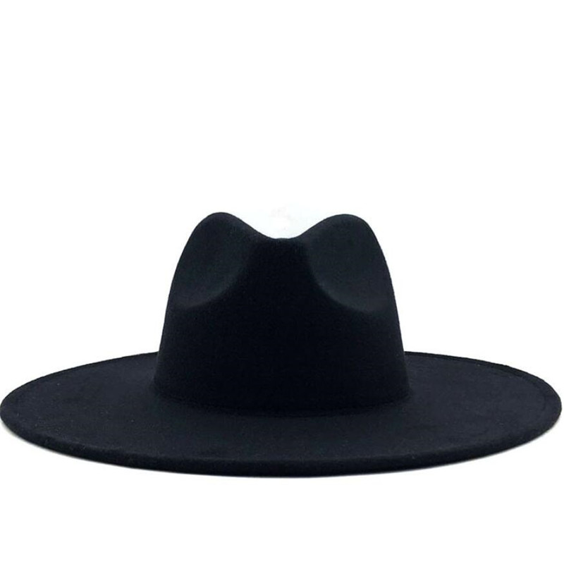 9cm de largeur chapeaux chapeaux de chapeau de chapeau de jazz chapeau de jazz hommes femmes Panama Cap Sentier Fedora Caps Lady Man Femme Trilby