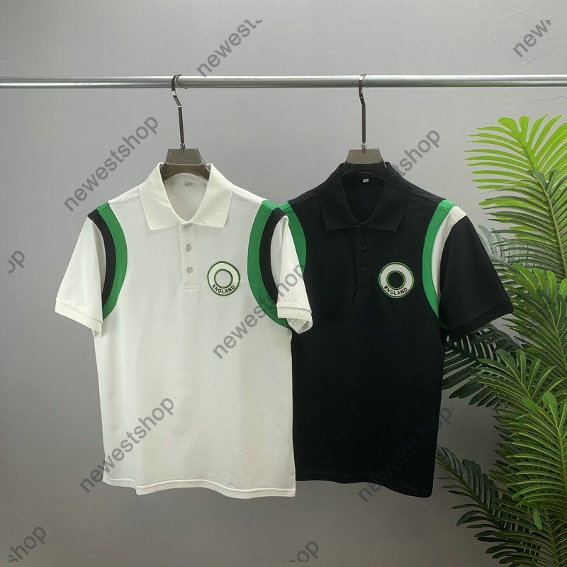 2022 Summer Europe mens polos Luxury Men Embroidery letter print t shirts womens stripe turn-down collar loose style clothing
2022 Summer Europe mens polos Luxury Men Embroidery letter print t shirts womens stripe turn-down collar loose style clothing