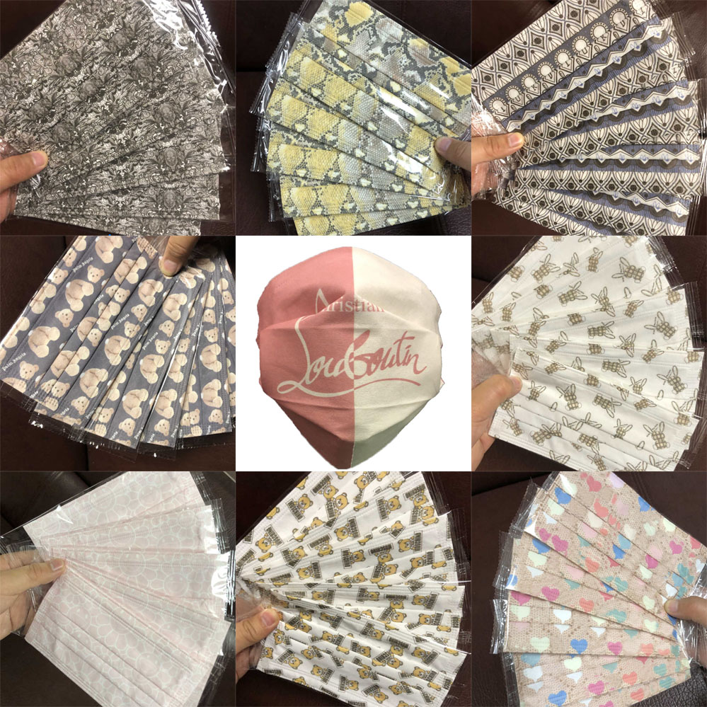 Unisex Adult Cartoon 3 Layer Disposable Mask Men Women 95% Filtration Efficiency Dustproof Prevention of Influenza Face Masks #1-#20
Unisex Adult Cartoon 3 Layer Disposable Mask Men Women 95% Filtration Efficiency Dustproof Prevention of Influenza Face Masks #1-#20
