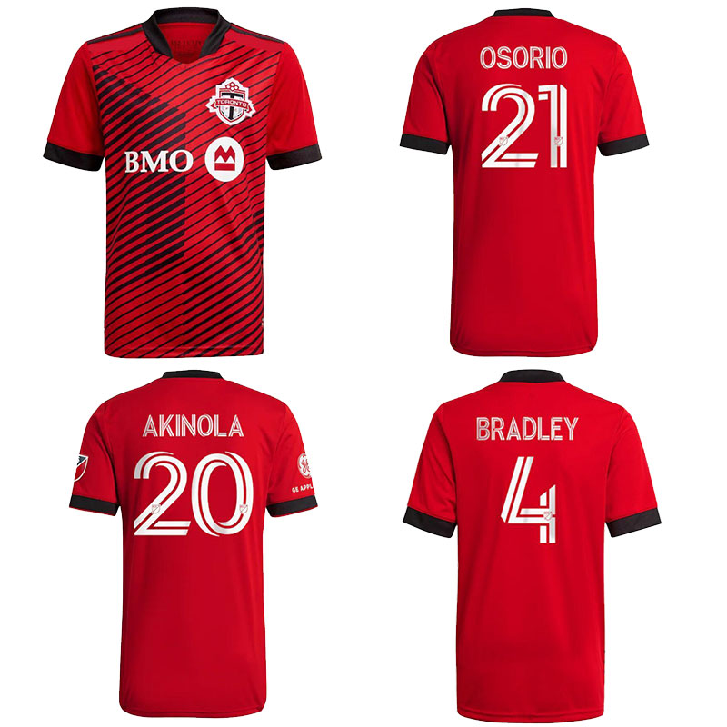 Player Version 2021 2022 Toronto FC soccer Jerseys home kit 21 22 camisetas Bradley ALTIDORE Pozuelo AKINOLA OSORIO P. PIATTI football shirts uniform
Player Version 2021 2022 Toronto FC soccer Jerseys home kit 21 22 camisetas Bradley ALTIDORE Pozuelo AKINOLA OSORIO P. PIATTI football shirts uniform