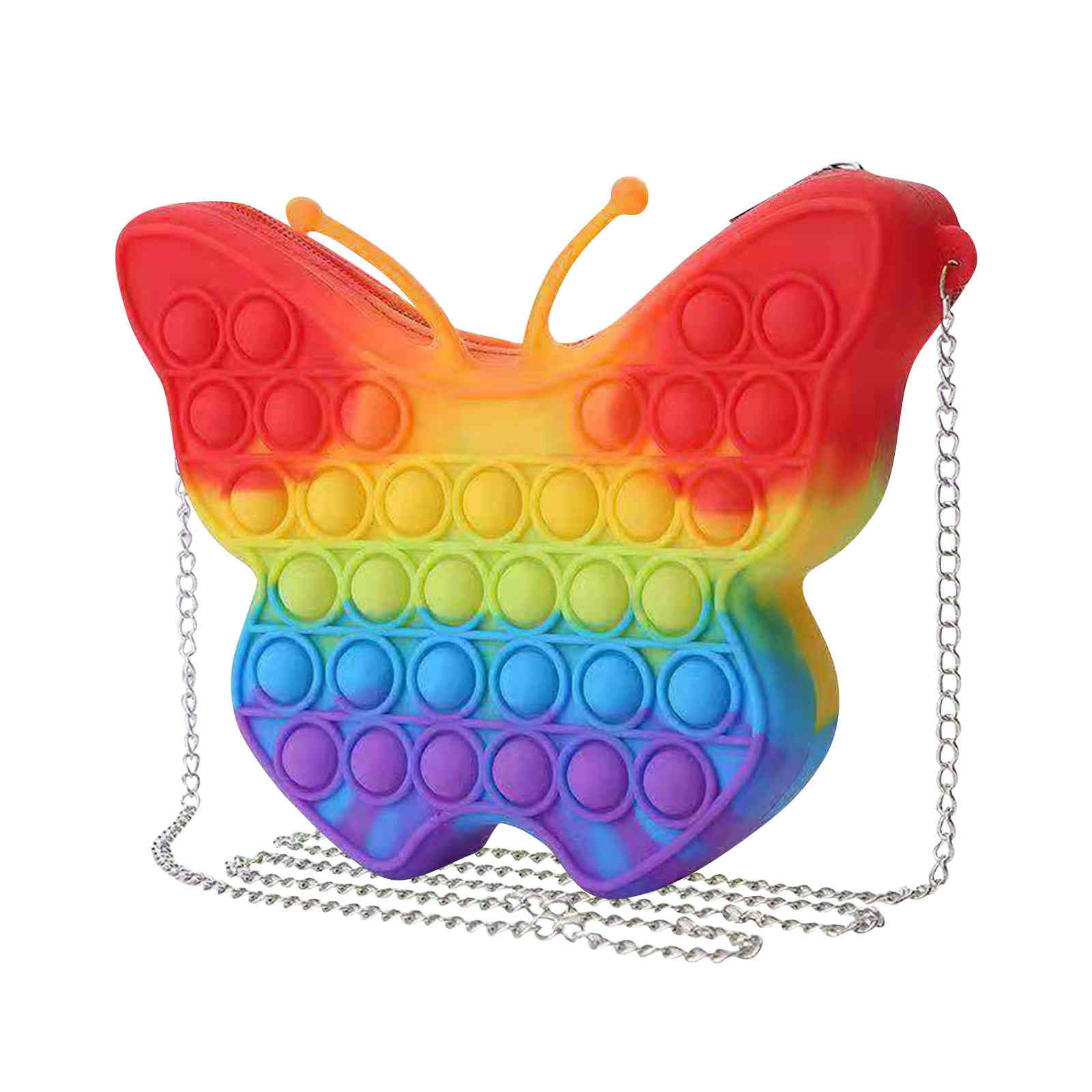 Butterfly Bags Fidget Finger Press Toys Relax Bubble Music Macaron Rainbow Present From Children's Decompression Toy
Butterfly Bags Fidget Finger Press Toys Relax Bubble Music Macaron Rainbow Present From Children's Decompression Toy