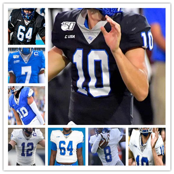 Custom Middle Tennessee MT College Football Jersey Chase Cunningham Amir Rasul Jarrin Pierce Jaylin Lane DJ England-Chisolm Yusuf Ali DQ Thomas Gregory Grate Jr., Men blue
Custom Middle Tennessee MT College Football Jersey Chase Cunningham Amir Rasul Jarrin Pierce Jaylin Lane DJ England-Chisolm Yusuf Ali DQ Thomas Gregory Grate Jr., Men blue