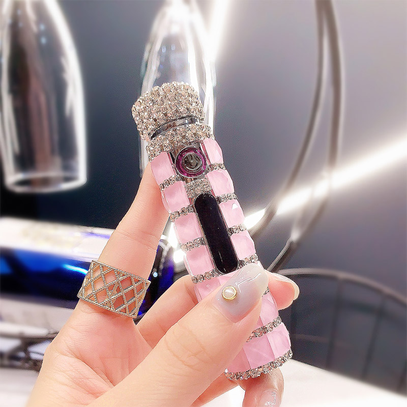 New Diamond Doube Arc ighter Portabe Usb Charging Windproof Induction Cigarette ighters Personaity Creative ady Gift
New Diamond Doube Arc ighter Portabe Usb Charging Windproof Induction Cigarette ighters Personaity Creative ady Gift