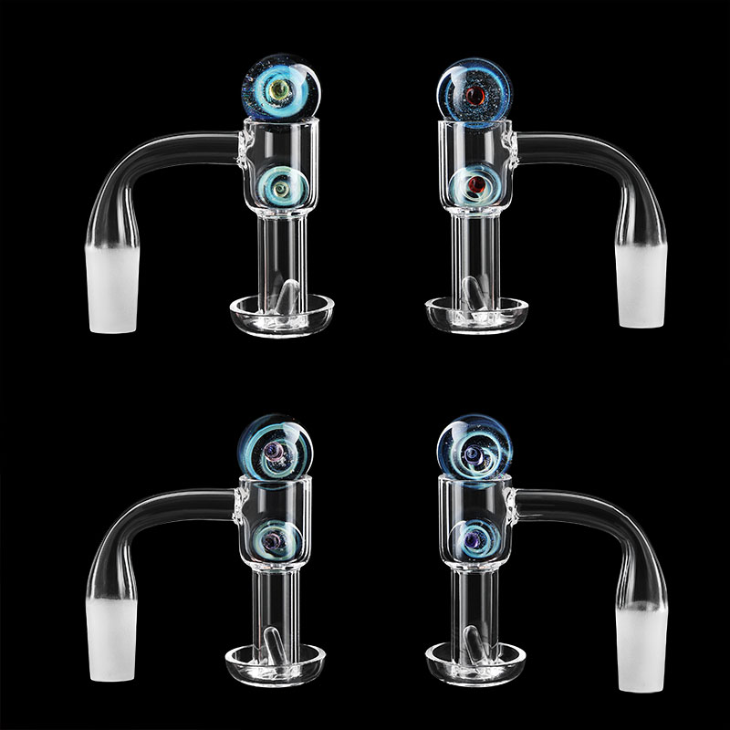 Smoking Accessories Flat Top Terp Slurper Quartz Banger 2mm Wall With 20mm And 14mm marble 6mm Pill Female Male For Glass Bongs Rigs
Smoking Accessories Flat Top Terp Slurper Quartz Banger 2mm Wall With 20mm And 14mm marble 6mm Pill Female Male For Glass Bongs Rigs