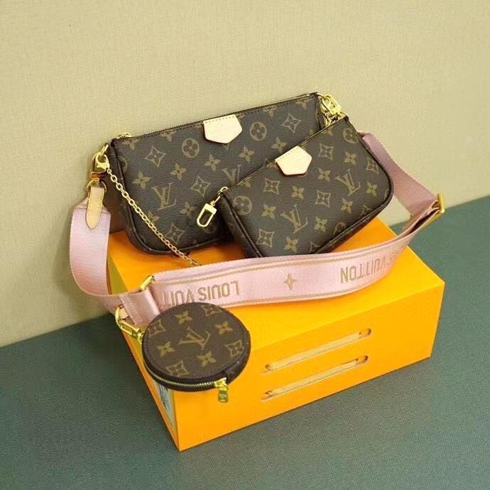 A-2 LV LOUIS LV VUΙTTON High quality + box3 Piece Set MULTI POCHETTE ACCESSORIES Bags Women Crossbody Bag Leather Han, Golden;silver
A-2 LV LOUIS LV VUΙTTON High quality + box3 Piece Set MULTI POCHETTE ACCESSORIES Bags Women Crossbody Bag Leather Han, Golden;silver