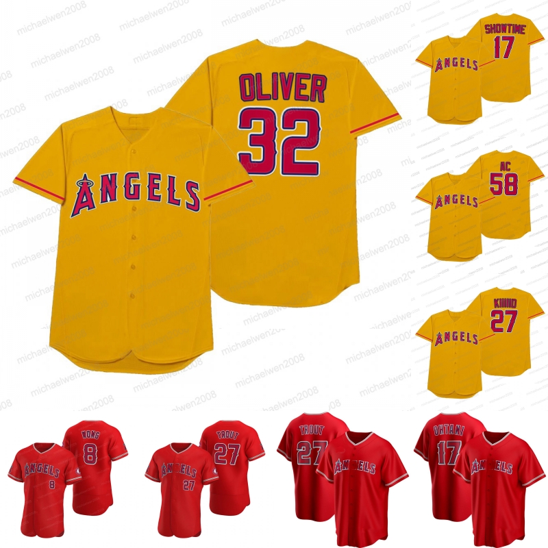 32 Iglesias Oliver Gold 2021 Players' Weekend Nickname Jerseys Mike Trout Shohei Ohtani Taylor Ward Justin Upton Juan Lagares Jared Walsh Luis Rengifo David Fletcher, Black
32 Iglesias Oliver Gold 2021 Players' Weekend Nickname Jerseys Mike Trout Shohei Ohtani Taylor Ward Justin Upton Juan Lagares Jared Walsh Luis Rengifo David Fletcher, Black
