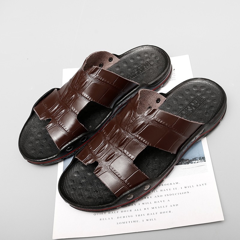 slippers men's sandals summer leather casual fashion sports shoes large size 38-48 lqgt, Black
slippers men's sandals summer leather casual fashion sports shoes large size 38-48 lqgt, Black