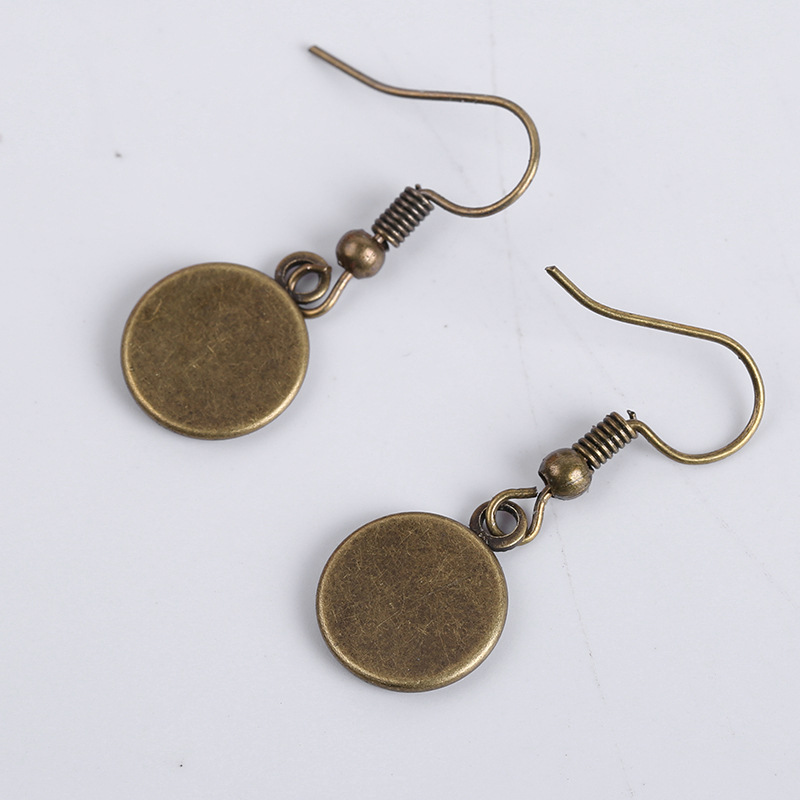 Jewelry Making Jewelry Findings Components Fit 10 12 14 16 18 20mm 25mm Round Cabochons Earring Blank Setting Bezel Base For C3