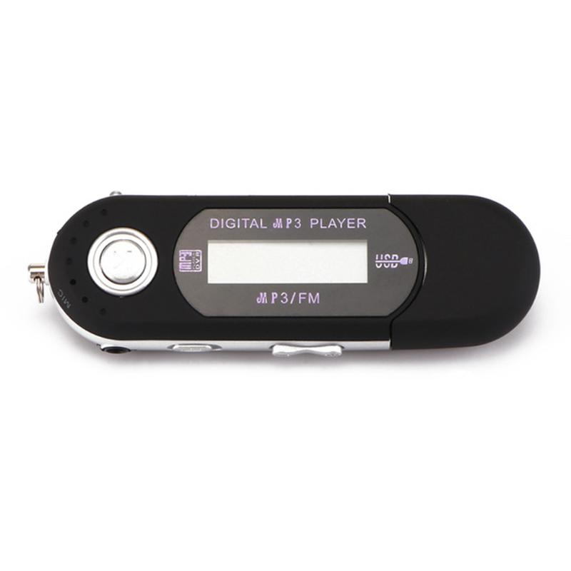 Joueurs MP4 Q1 Player MP3 Player Digital LCD Ecran Support 32G TF Card Musique, Radio, Enregistrement, U Disk USB avec microphone