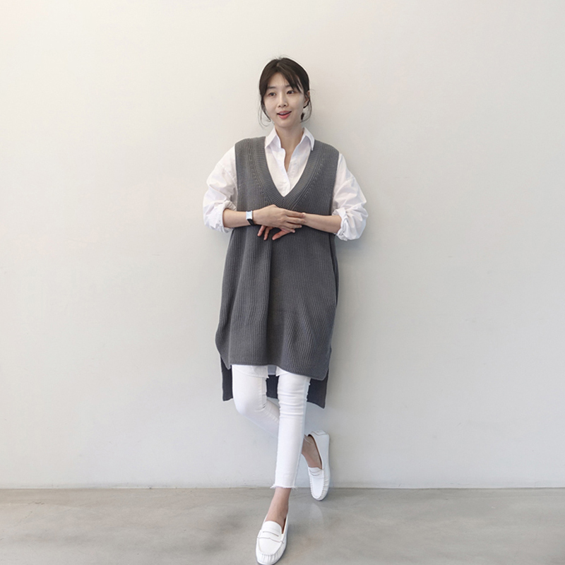 Korean Fashion Clothing Summer Loose Mid-Length Cotton White Shirt Women's Tops Plus Size Long-Sleeve Women Blouse 85A 210420