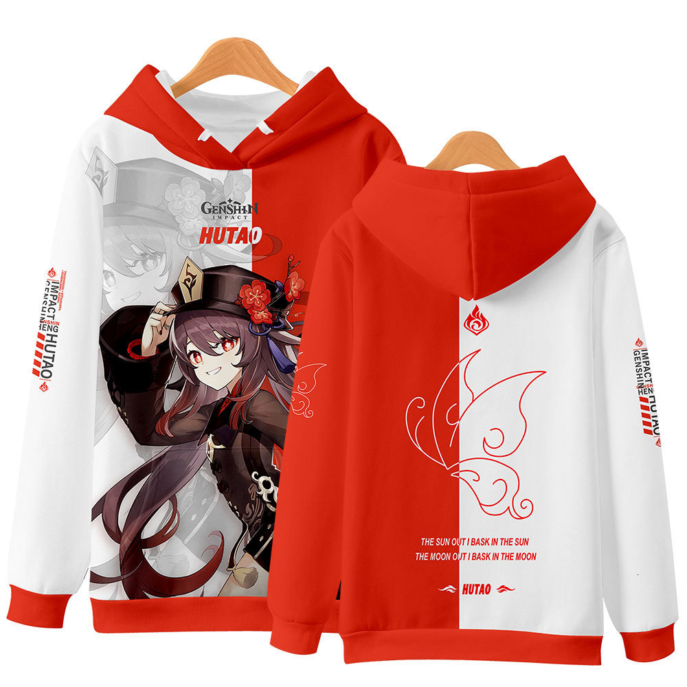 2021 original God Genshin impact fashion printing loose men's and women's Hooded Sweater, Style 1 - walnut
2021 original God Genshin impact fashion printing loose men's and women's Hooded Sweater, Style 1 - walnut