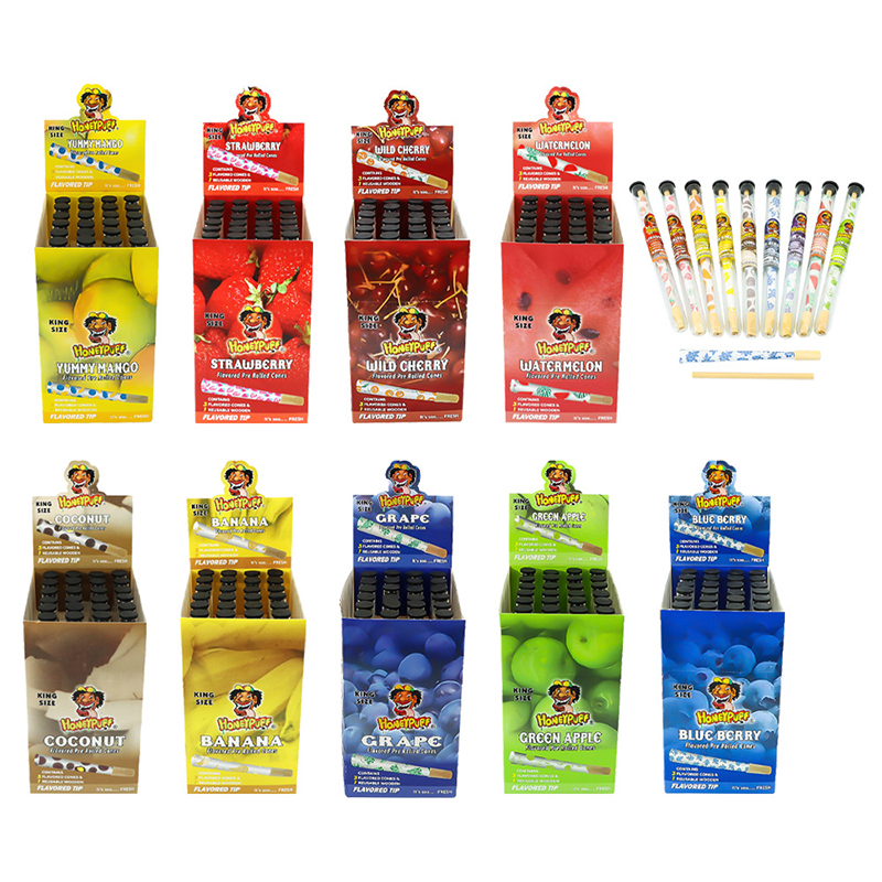 24pcs Glass Bong pipe 110mm Fruity Empty Tube Smoking Accessories Flavored Pre Rolled Cones 9 Flavors
24pcs Glass Bong pipe 110mm Fruity Empty Tube Smoking Accessories Flavored Pre Rolled Cones 9 Flavors
